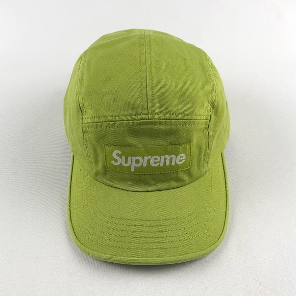 Supreme Washed Chino Twill Camp Cap Hat - Picture 5 of 8